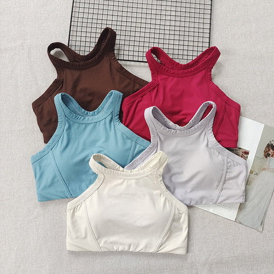 Gilet sportivo con filo a forma di I