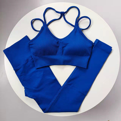 Set Leggings a vita alta e Reggiseno sportivo